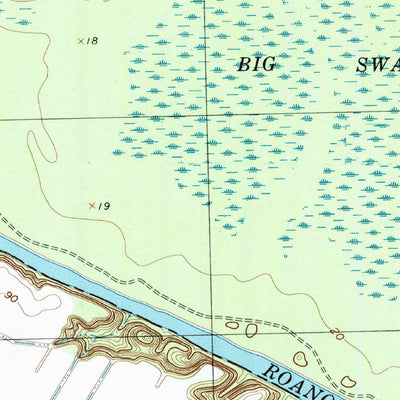 United States Geological Survey Palmyra, NC (1997, 24000-Scale) digital map