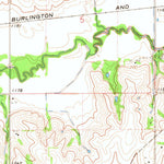 United States Geological Survey Palmyra, NE (1966, 24000-Scale) digital map