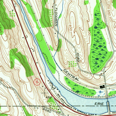 United States Geological Survey Palmyra, NY (1952, 24000-Scale) digital map