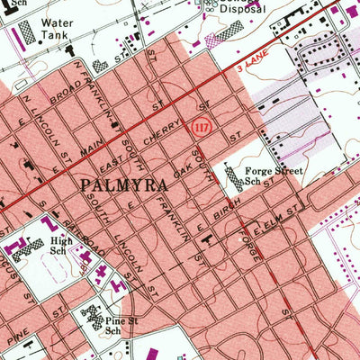 United States Geological Survey Palmyra, PA (1969, 24000-Scale) digital map