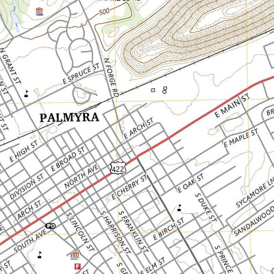 United States Geological Survey Palmyra, PA (2023, 24000-Scale) digital map