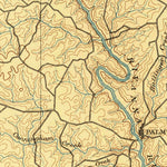 United States Geological Survey Palmyra, VA (1895, 125000-Scale) digital map