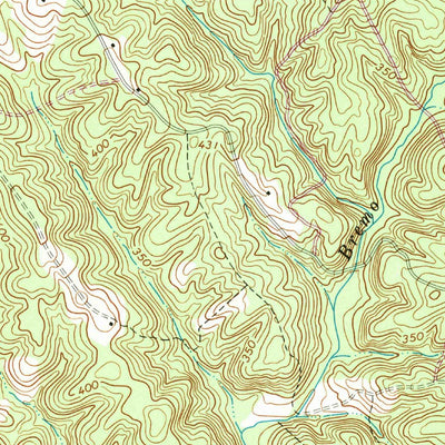 United States Geological Survey Palmyra, VA (1967, 24000-Scale) digital map