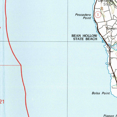 United States Geological Survey Palo Alto, CA (1982, 100000-Scale) digital map