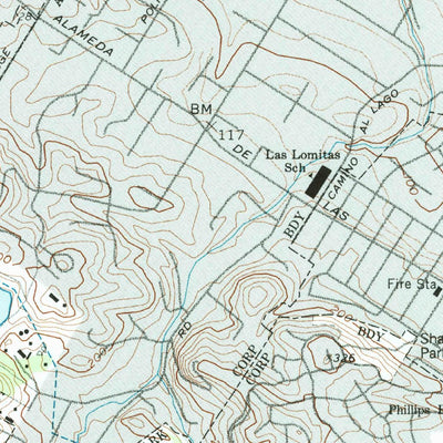 United States Geological Survey Palo Alto, CA (1991, 24000-Scale) digital map
