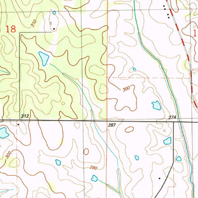United States Geological Survey Palo Alto, MS (1987, 24000-Scale) digital map