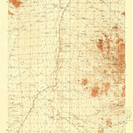 United States Geological Survey Palo Alto Ranch, AZ (1943, 62500-Scale) digital map