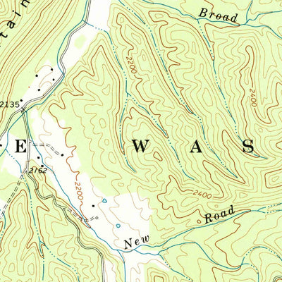 United States Geological Survey Palo Alto, VA-WV (1969, 24000-Scale) digital map