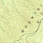 United States Geological Survey Palo Alto, VA-WV (1969, 24000-Scale) digital map