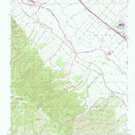 United States Geological Survey Palo Escrito Peak, CA (1956, 24000-Scale) digital map