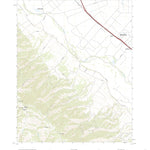United States Geological Survey Palo Escrito Peak, CA (2018, 24000-Scale) digital map