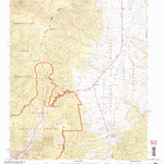 United States Geological Survey Palo Flechado Pass, NM (1995, 24000-Scale) digital map