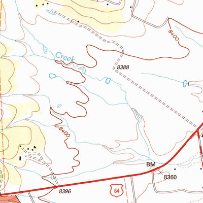 United States Geological Survey Palo Flechado Pass, NM (1995, 24000-Scale) digital map