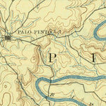 United States Geological Survey Palo Pinto, TX (1891, 125000-Scale) digital map