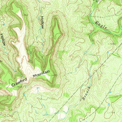 United States Geological Survey Palo Pinto, TX (1958, 62500-Scale) digital map