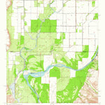 United States Geological Survey Palo Verde, CA-AZ (1952, 24000-Scale) digital map