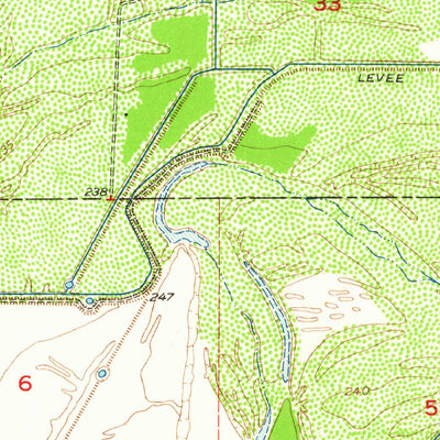 United States Geological Survey Palo Verde, CA-AZ (1952, 24000-Scale) digital map