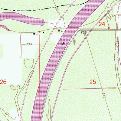 United States Geological Survey Palo Verde, CA-AZ (1965, 24000-Scale) digital map