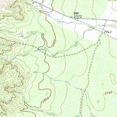 United States Geological Survey Paloduro, TX (1963, 24000-Scale) digital map