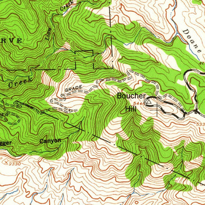 United States Geological Survey Palomar Mountain, CA (1939, 62500-Scale) digital map
