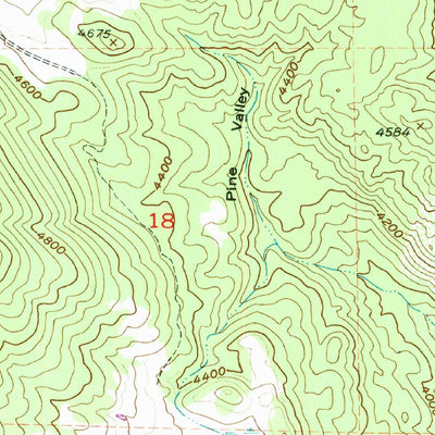 United States Geological Survey Palomar Observatory, CA (1949, 24000-Scale) digital map