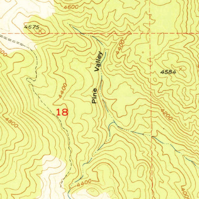 United States Geological Survey Palomar Observatory, CA (1950, 24000-Scale) digital map