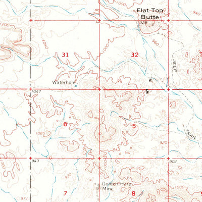 United States Geological Survey Palomas Mountains, AZ (1965, 62500-Scale) digital map