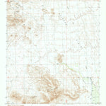 United States Geological Survey Palomas Mountains SE, AZ (1990, 24000-Scale) digital map