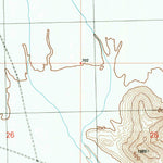 United States Geological Survey Palomas Mountains SE, AZ (1990, 24000-Scale) digital map