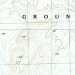 United States Geological Survey Palomas Mountains SW, AZ (1990, 24000-Scale) digital map