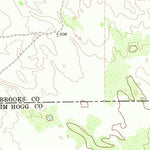 United States Geological Survey Palomas Ranch SW, TX (1968, 24000-Scale) digital map