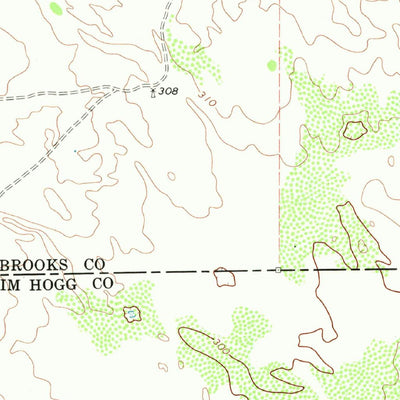 United States Geological Survey Palomas Ranch SW, TX (1968, 24000-Scale) digital map