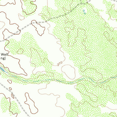 United States Geological Survey Palomas Ranch SW, TX (1968, 24000-Scale) digital map