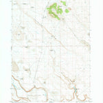 United States Geological Survey Palomino Buttes, OR (1980, 24000-Scale) digital map
