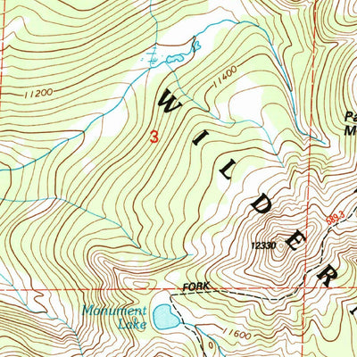 United States Geological Survey Palomino Mountain, CO (2001, 24000-Scale) digital map