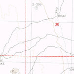 United States Geological Survey Palomino Well, NV (1984, 24000-Scale) digital map