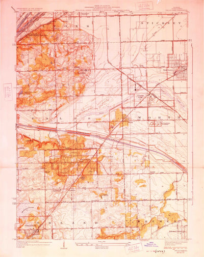 United States Geological Survey Palos Park, IL (1928, 24000-Scale) digital map
