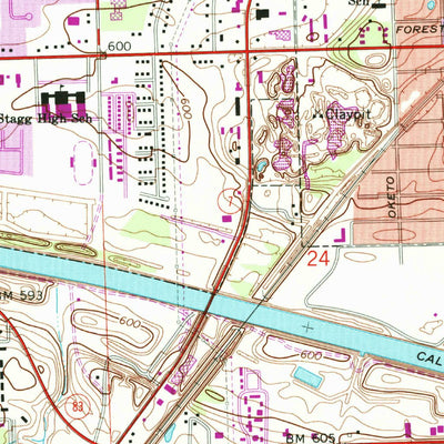 United States Geological Survey Palos Park, IL (1963, 24000-Scale) digital map