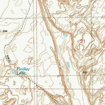 United States Geological Survey Palouse Falls, WA (1981, 24000-Scale) digital map