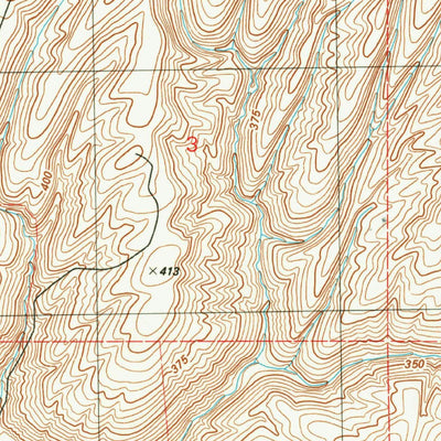 United States Geological Survey Palouse Falls, WA (1981, 24000-Scale) digital map