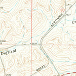 United States Geological Survey Palouse, WA-ID (1964, 24000-Scale) digital map