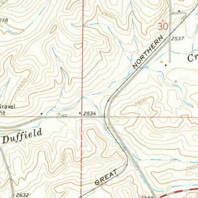 United States Geological Survey Palouse, WA-ID (1964, 24000-Scale) digital map