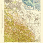 United States Geological Survey Palto Alto, CA (1943, 62500-Scale) digital map