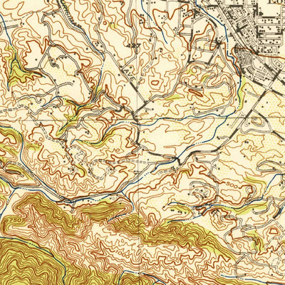 United States Geological Survey Palto Alto, CA (1943, 62500-Scale) digital map