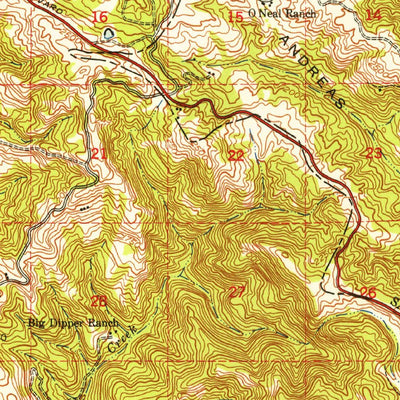 United States Geological Survey Palto Alto, CA (1948, 62500-Scale) digital map