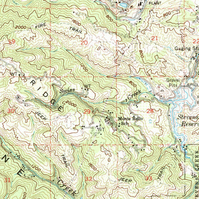 United States Geological Survey Palto Alto, CA (1961, 62500-Scale) digital map