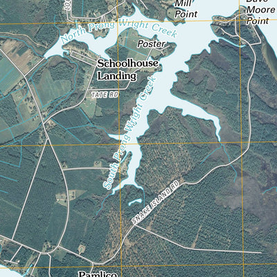 United States Geological Survey Pamlico Beach, NC (2010, 24000-Scale) digital map