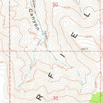 United States Geological Survey Pamlico, NV (1967, 24000-Scale) digital map
