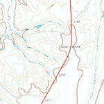 United States Geological Survey Pampa NW, TX (1971, 24000-Scale) digital map