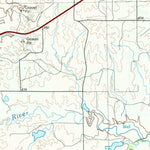 United States Geological Survey Pampa, TX-OK (1982, 100000-Scale) digital map